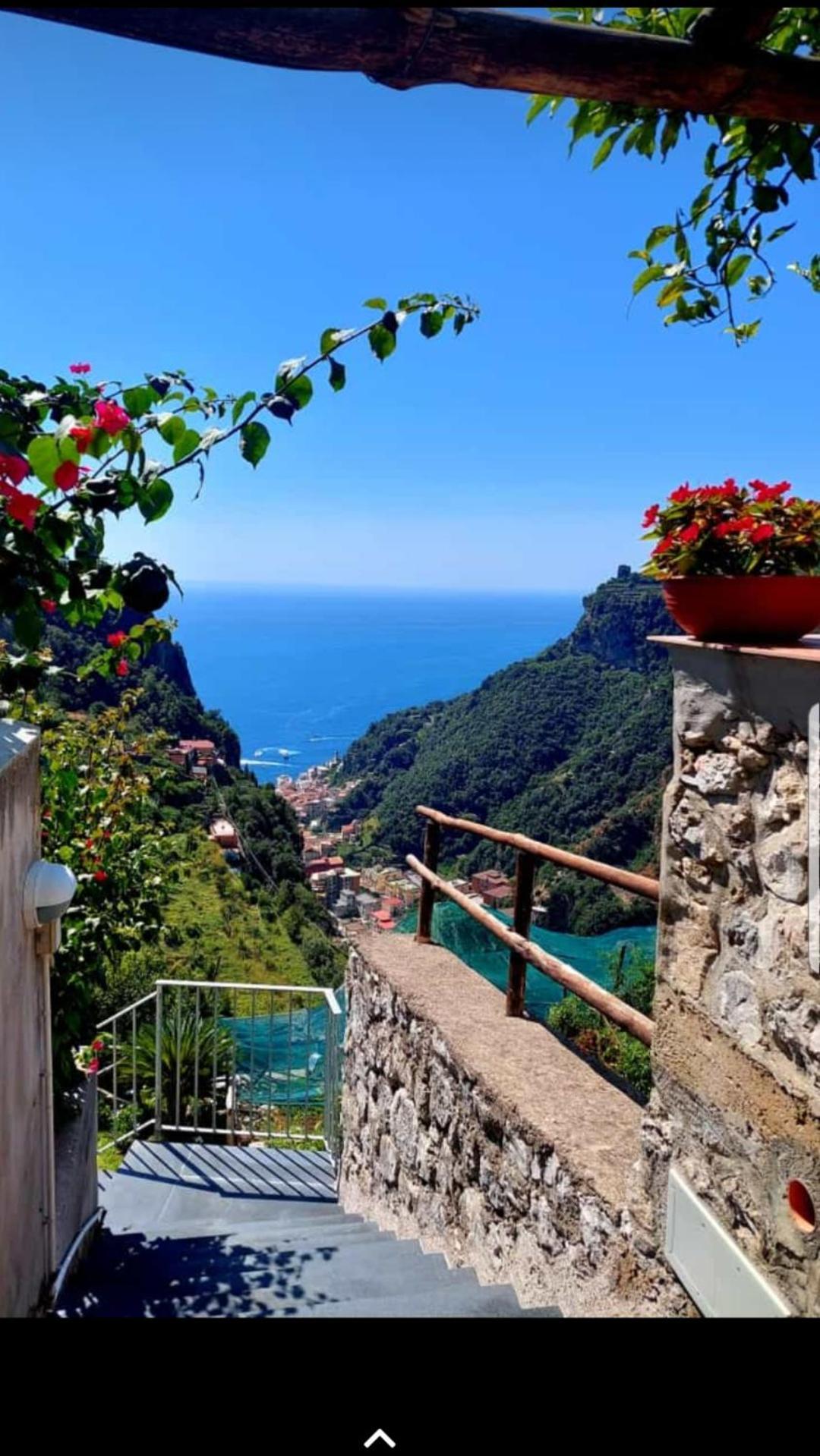 Amalfi Sky View Villa Scala Kültér fotó