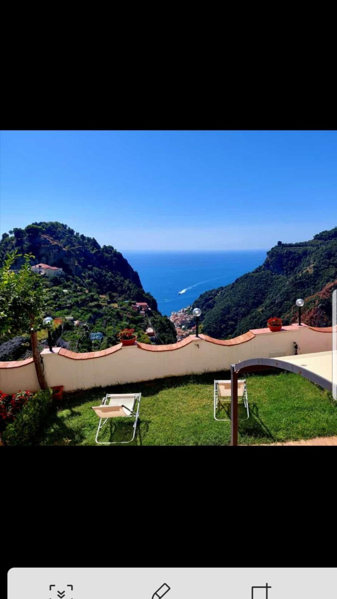 Amalfi Sky View Villa Scala Kültér fotó